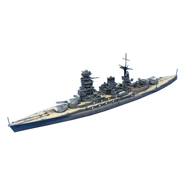 Aoshima - Waterline Japanese Battleship #123 - 1/700 I.J.N. BattleshipNagato 1942 Updated Edition