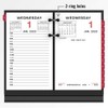 AT-A-GLANCE 2020 Daily Desk Calendar Refill, 3-1/2" x 5-27/32", Loose