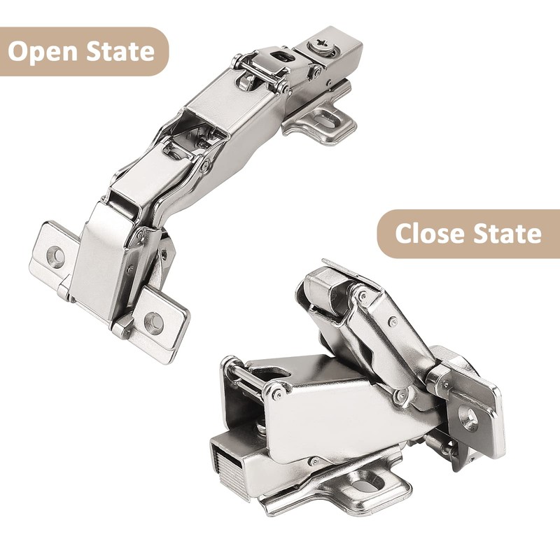 knobelite 1 Pair (2 Pcs) European Style Hidden Concealed 165