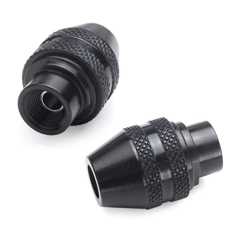 Gasea 6 Packs Quick Change Keyless Chucks, 0.8-3.2mm Drill Keyless