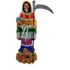 Santa Muerte 7 Potencias Color 13" Statue Holy Death Grim