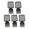 5pcs Twist Combs Ergonomic Perm Curling Hair Dreadlocks Twist Combs