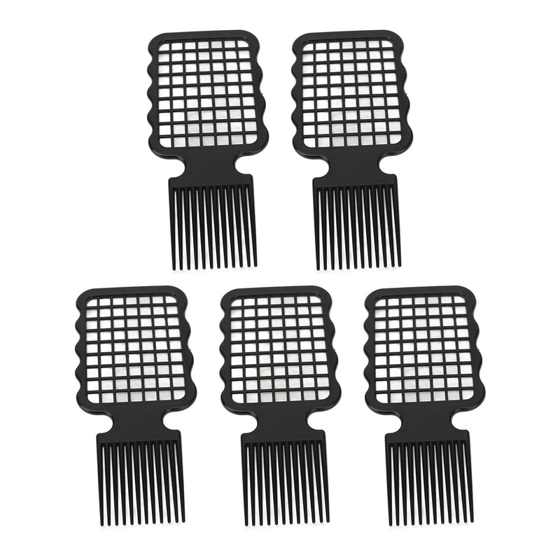 5pcs Twist Combs Ergonomic Perm Curling Hair Dreadlocks Twist Combs
