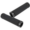 GUB‑607 Mountain Bike Handlebar Grip Microfiber Leather Bilateral Locking Handle