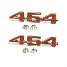 1970-72 Chevelle"454" Fender Emblems, Pair