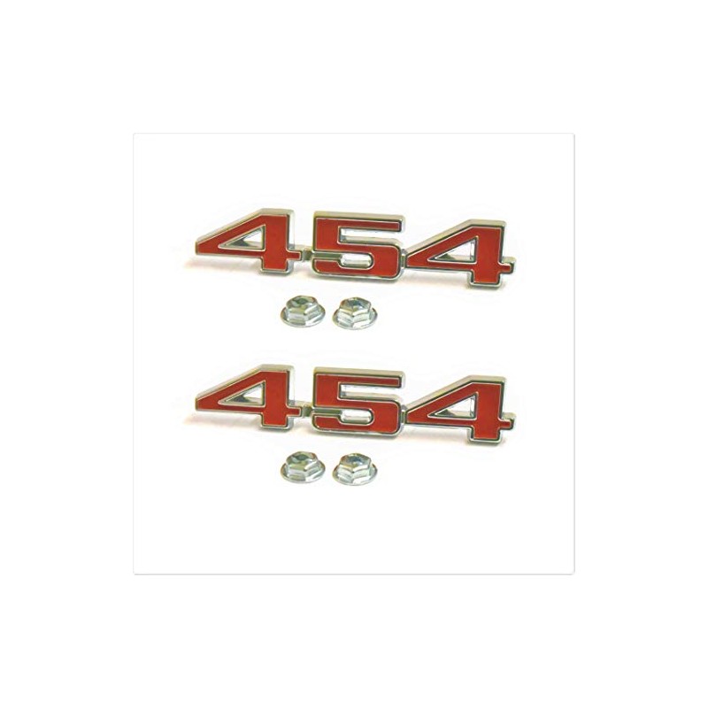 1970-72 Chevelle"454" Fender Emblems, Pair