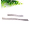 Operitacx Sturdy Stainless Steel Ruler Set for School and Office