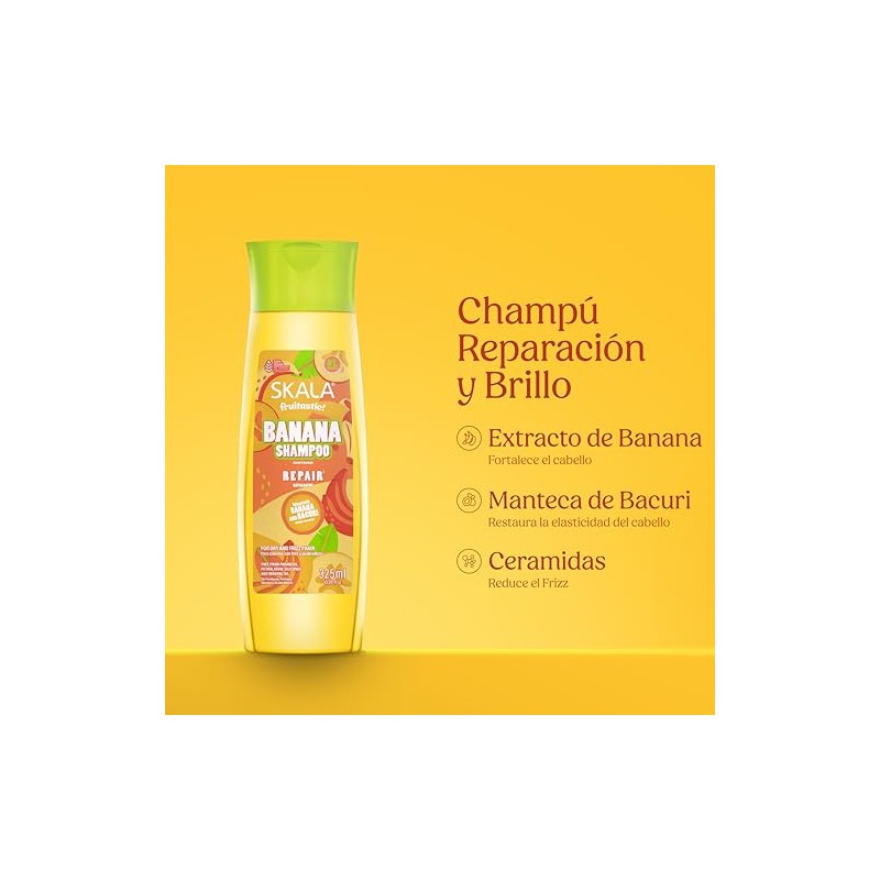 Frutastica Banana Shampoo by Skala for Women - 10.99 oz