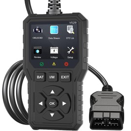 Escáner de Coche OBD2, V529 Lector de Códigos Universal para Diagnóstico de Fallas del Motor, Escáner Automotriz Professional con Pantalla de Color, S