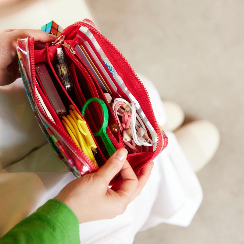 Almost Sunday Exposed Pouch, Big Sister Check