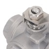 3 Way Ball Valve 1/2in DN15 304 Stainless Steel Female
