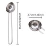 10G Coffee Scoop Stainless Steel Measuring Scoop Long Handle with
