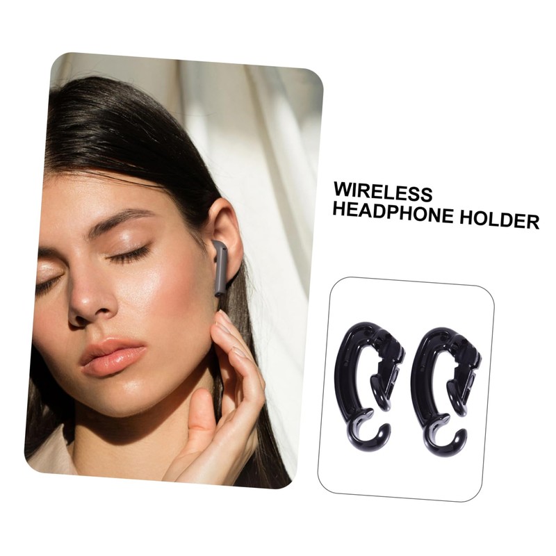 Outanaya Pro Earphone Holders Hooks 2pcs Anti-Lost Clips Protective Clips