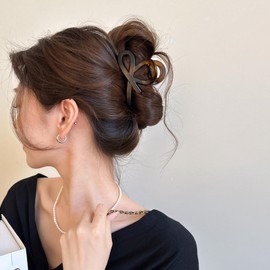 Natunofu Hair Clip, Firmly Curled, Small Hair Accessory, For Adults, Cute, Hair Clip, Lightweight, Strong, Hair Clip, Korean Style, Stylish, Adult, Smaller, Hair Clip, Hair Clip, Barrette, Elegant,