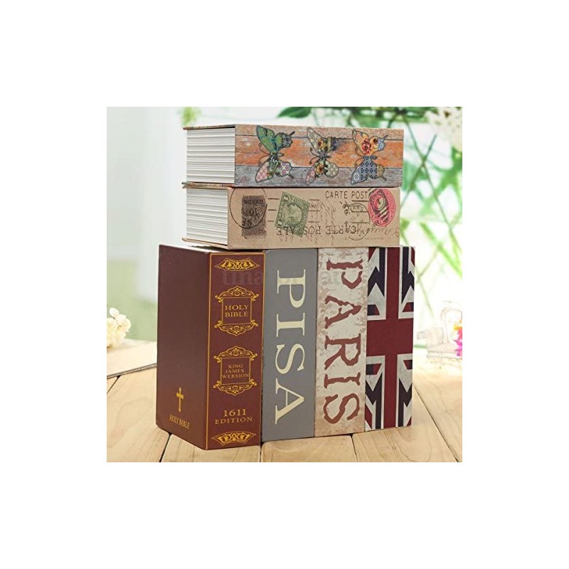 Buch Safe Tresor, Storage Book Safe Box, Akozon Book Safe