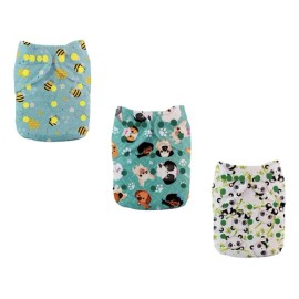Pack 3 Pañales Ecológicos Brilltio Pro                                                                                                                