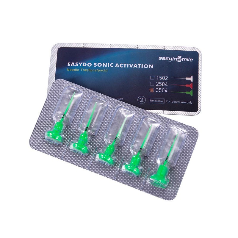 SNAWOP Easydo Sonic Activation System Needle Tips 60PCS #3504 Green