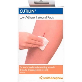 Cutilin Buy Cutilin Low-Adherent Wound Pads 5cm x 5cm 5 Pack Online