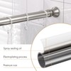 Amazer Spring Tension Shower Curtain Rod, 42-72 Inches Rust-Resistance Tension