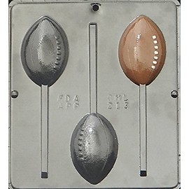 Football Lollipop Chocolate Candy Mold 213