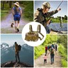 Running Chest Pack,Oxford Cloth Portable Fishing Chest Bag 20L -