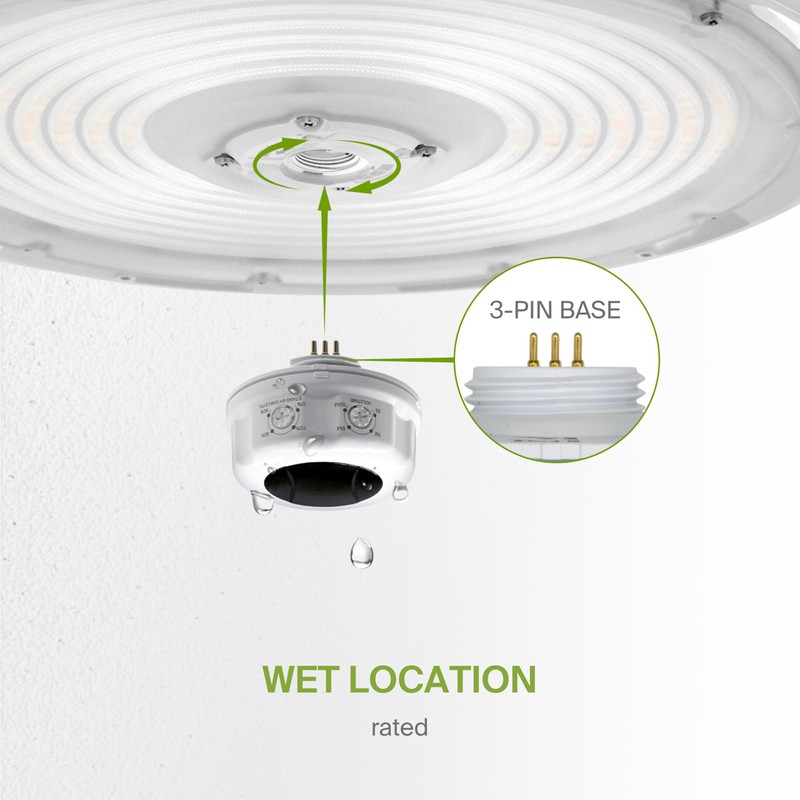 ASD Microwave Motion Sensor for LED Lights with Q-Base |