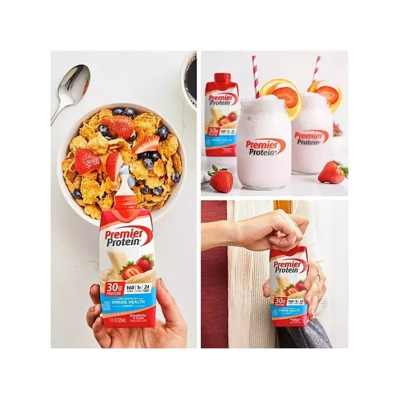 Premier Protein 6pk Premier 30g Protein PLUS Energy, Immune Support