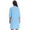 Women's Post Surgery Hospital Gown – Magnetic Shoulder Closures, Side