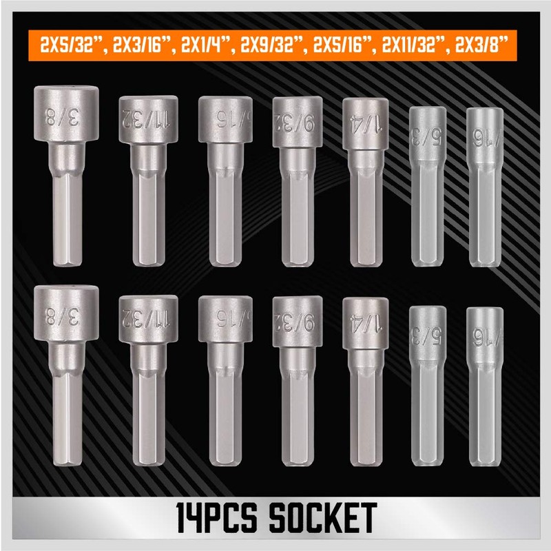 124-Piece Magnetic Screwdriver Set with Plastic Racking, Precision Screwdrivers, Magnetizer,