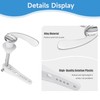yongyongbuy Toilet Flush Handle – Alloy Cistern Lever Replacement Kit,