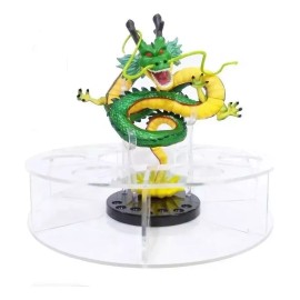 Dragon Ball Figura Shenlong 16cm Altura + Base Acrílico Esferas De 5.7cm