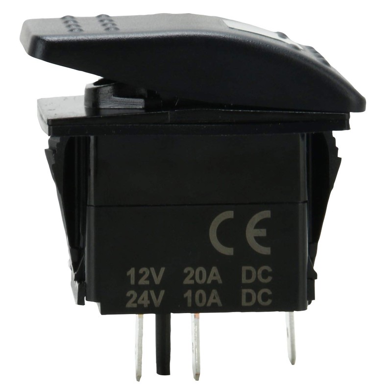 Amarine Made 12v 20 Amp Waterproof LED On/Off Boat Marine