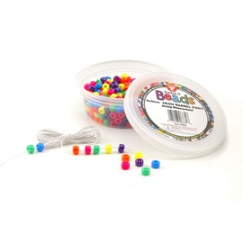 HYGLOSS PRODUCTS HYG6832 NEON BARREL BEADS
