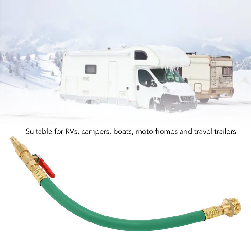 RV Winterizing Kit with Quick Connect Plug and Shut Off