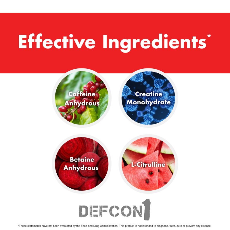 Anabolic Warfare Defcon1 High Stim, High-Intensity Pre-Workout Powder (Fruit Explosion,