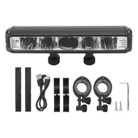 Bright LED Bike Light Aluminum Alloy USB Rechargeable Bike Headlight Waterproof Bike Headlight for Electric Bike Mountain Bike