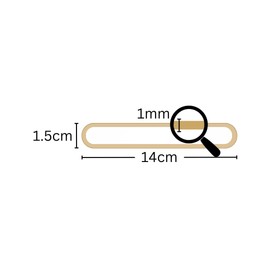 EL GALLO Ligas de Hule para uso Industrial 14 ligas aprox. Bandas Resistentes para Oficina, Casa, Escuela o Acampar (14cm de Largo, 1mm de Grosor y 1.5cm de Ancho) Bolsa de 80g