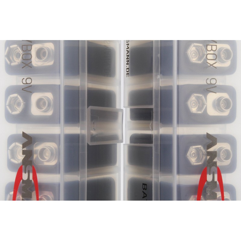ANSMANN Battery Case for 6x 9V Rechargeable Batteries - Batterybox