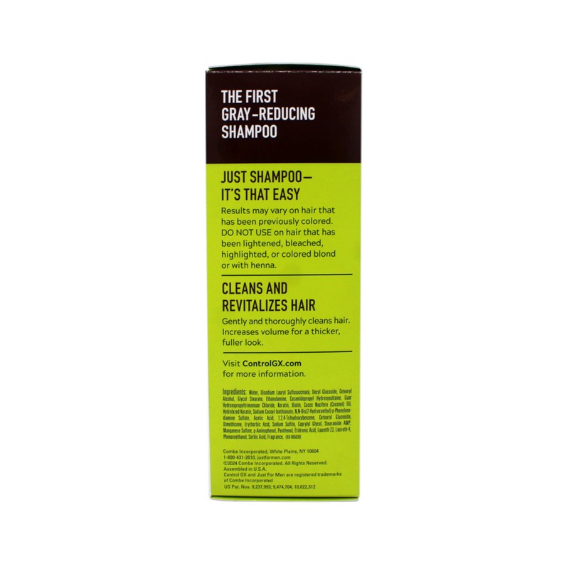 Just for Men Control GX Grey Reducing Shampoo, Gradual Hair