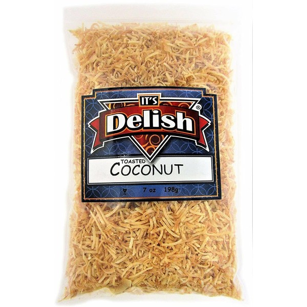 Roasted Unsweetened Coconut Fancy Shred by Its Delish, 1 lb