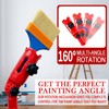 Multi-Angle Paint Brush Extender, Extension Pole Attachment Holder for Paint