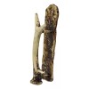 Ebros Set of 2 Western Rustic Deer Antlers Door Pull