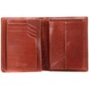 Esquire Toscana Leather Wallet Brown, Brown (Brown)