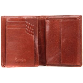Esquire Toscana Leather Wallet Brown, Brown (Brown)