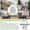 EPLZON W10915369 Range Hood Filter replacement 5 Layer Aluminum Mesh