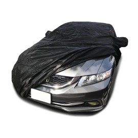 Xtrashield Custom Fits 2010-2021 Honda Civic Car Cover Black Covers