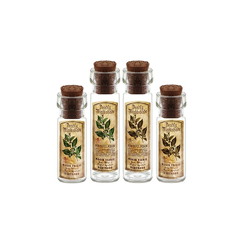 MyTinyWorld Dolls House Apothecary Horehound Herb Short Colour Label And