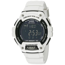 Casio Men's W-S220C-7BVCF Digital Display Quartz White Watch