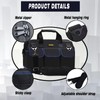 FASTECH 22 Inch Tool Bag, Waterproof Wide Mouth Tool Kit,