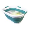 SAMMART 40L (10.5 gallon) Collapsible Plastic Laundry Basket - Foldable